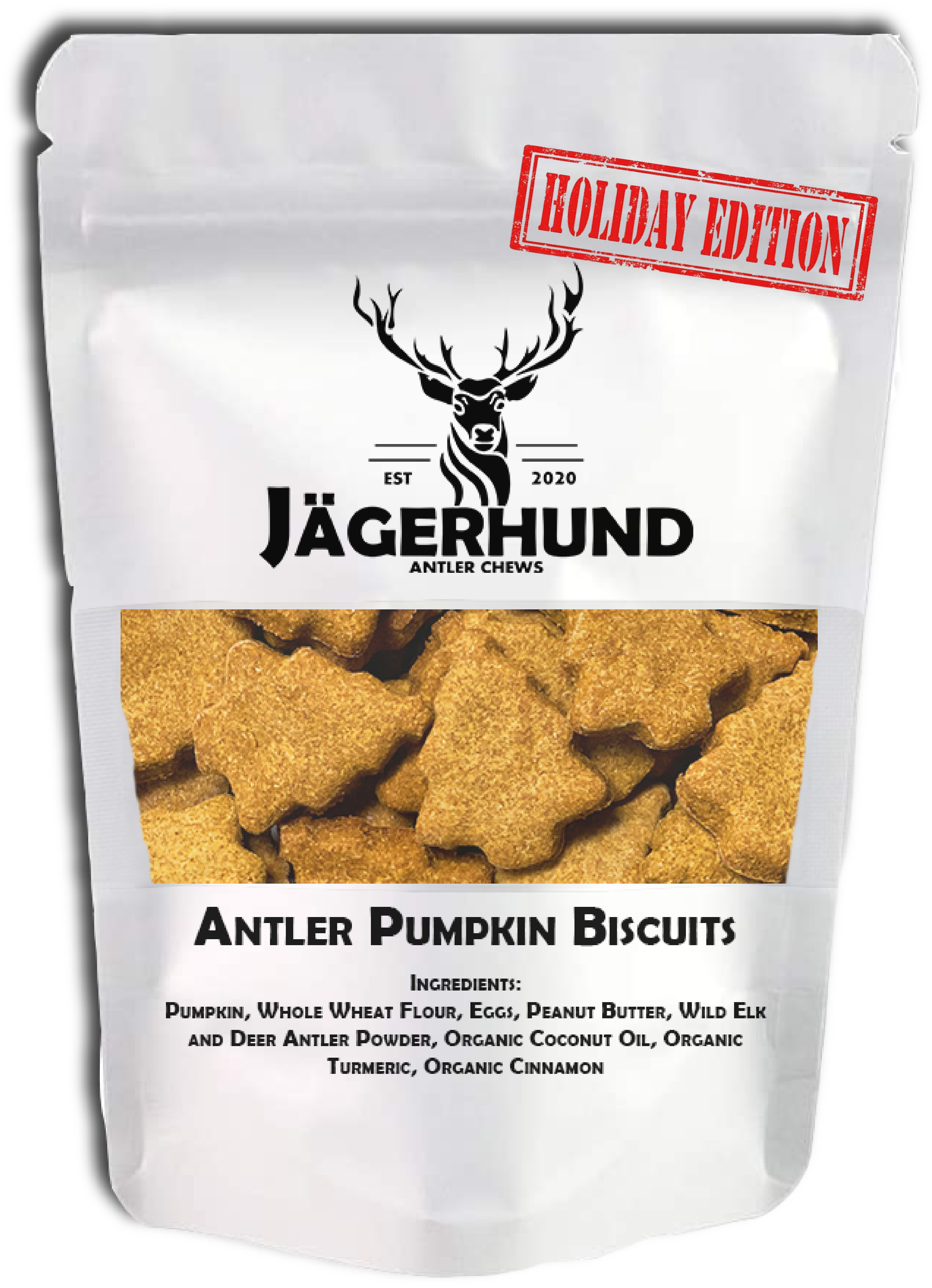 Antler Pumpkin Biscuits